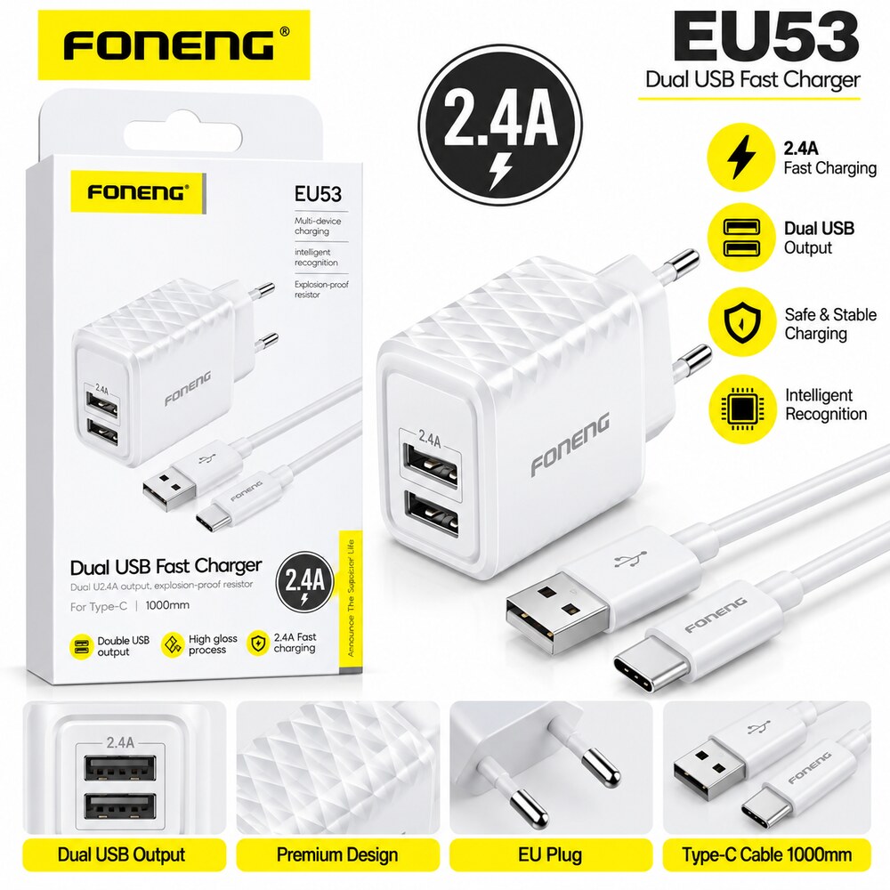 charge 18w typec 2port EU53