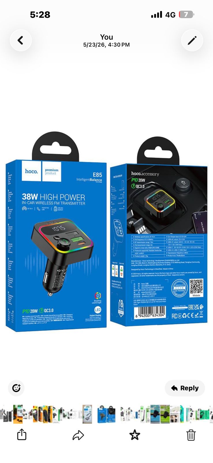 mp3 38w E85