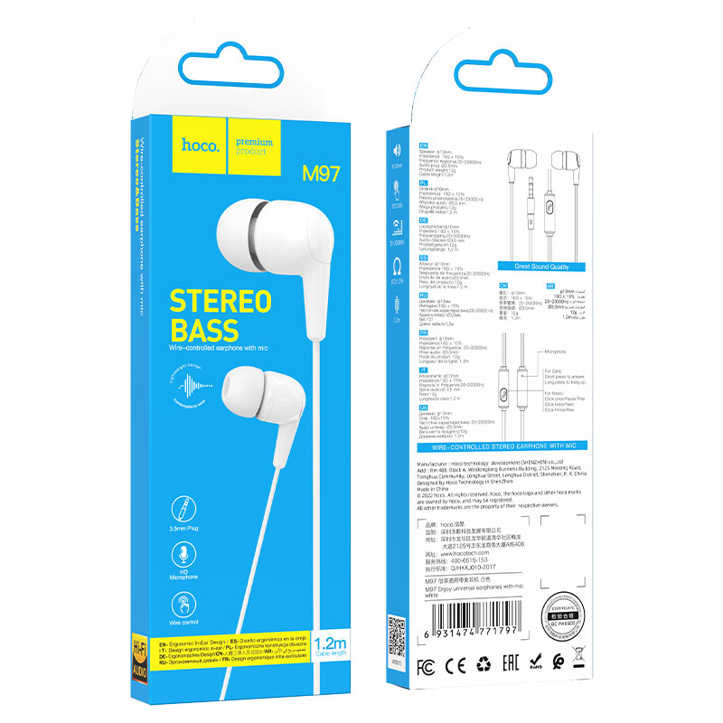 earphone aux  M97