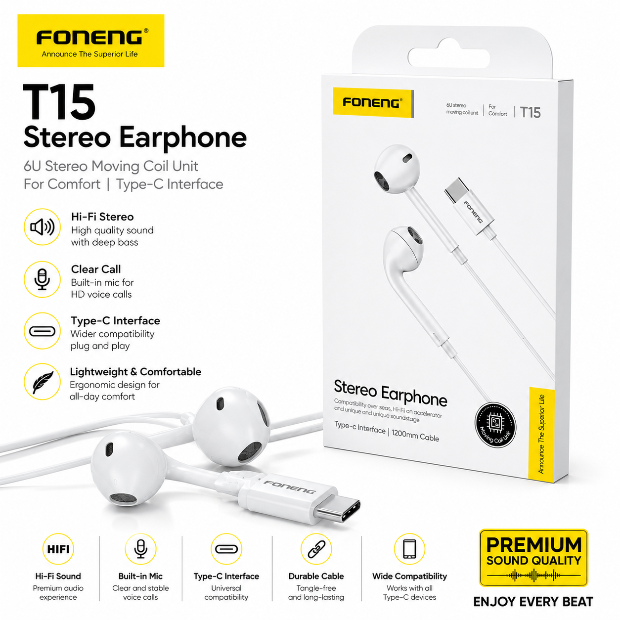 aux typec foneng t158