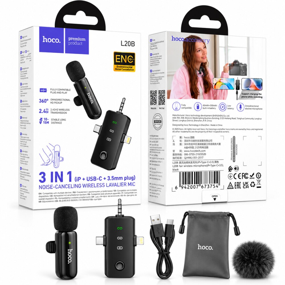 mic L20 3 in 1