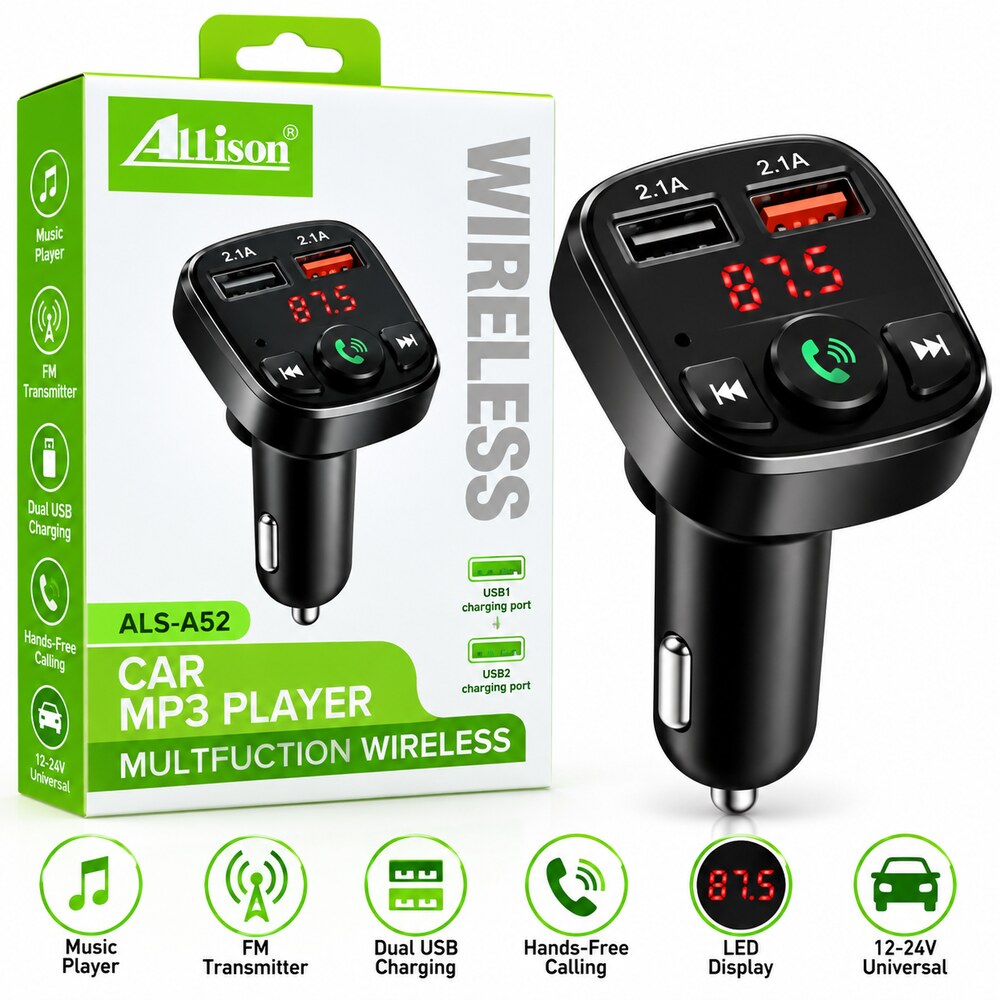 mp3 cars bluetooth allison ALS-A52