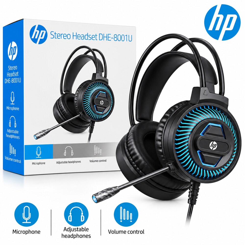 HP 8001U headset
