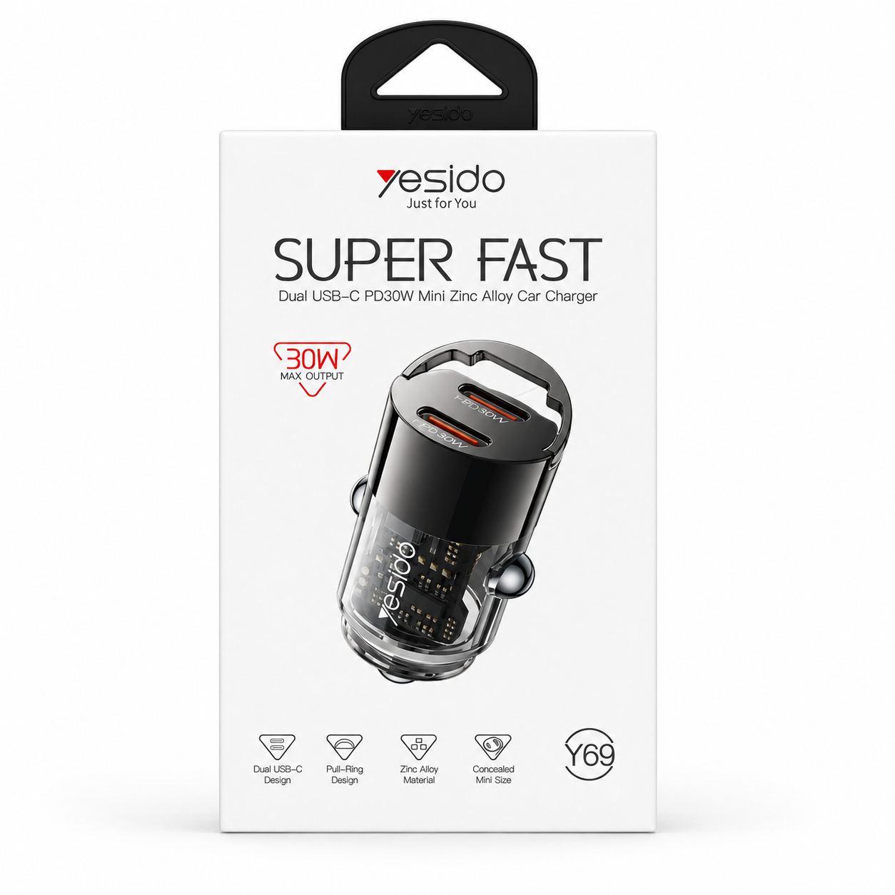 adapter cars 30w Y69