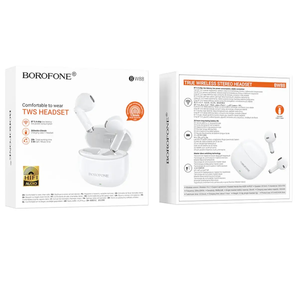 buds borofone bw88