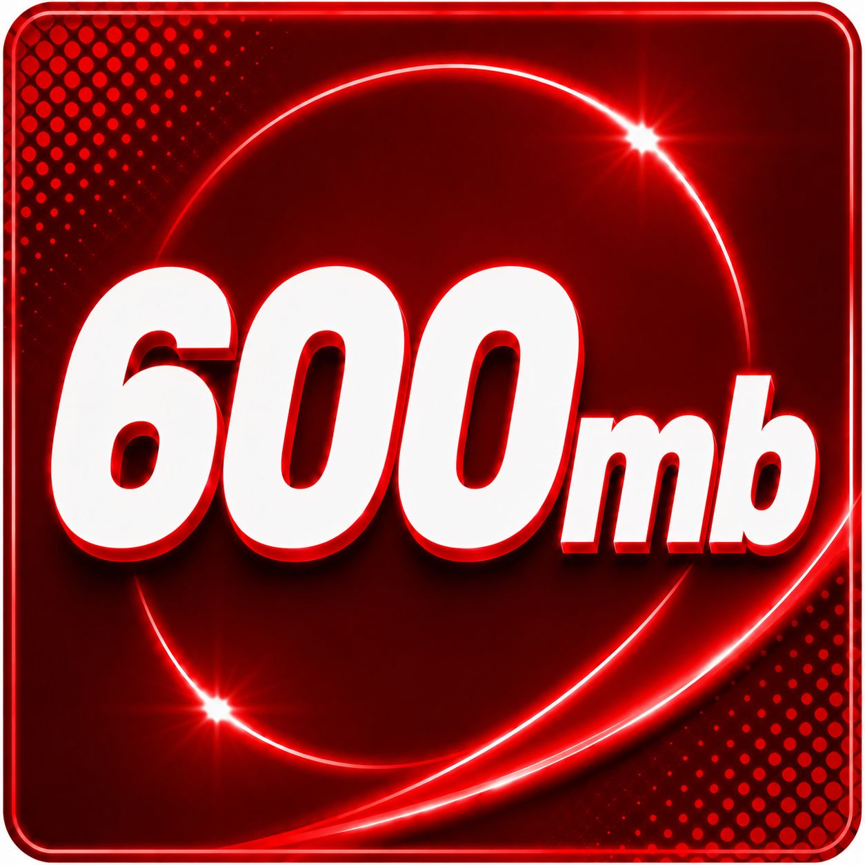 Data Booster 600 MBs